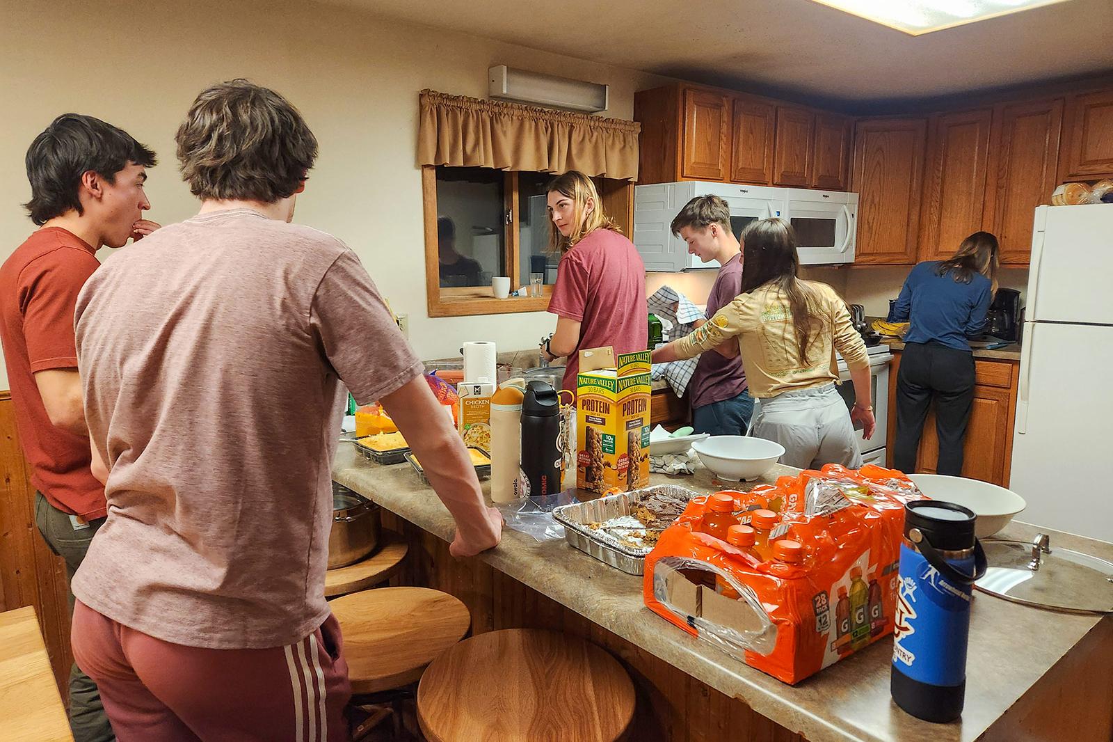 Team culture matters. We stay together, travel together, and prepare all meals from scratch—fueling well is part of racing well.