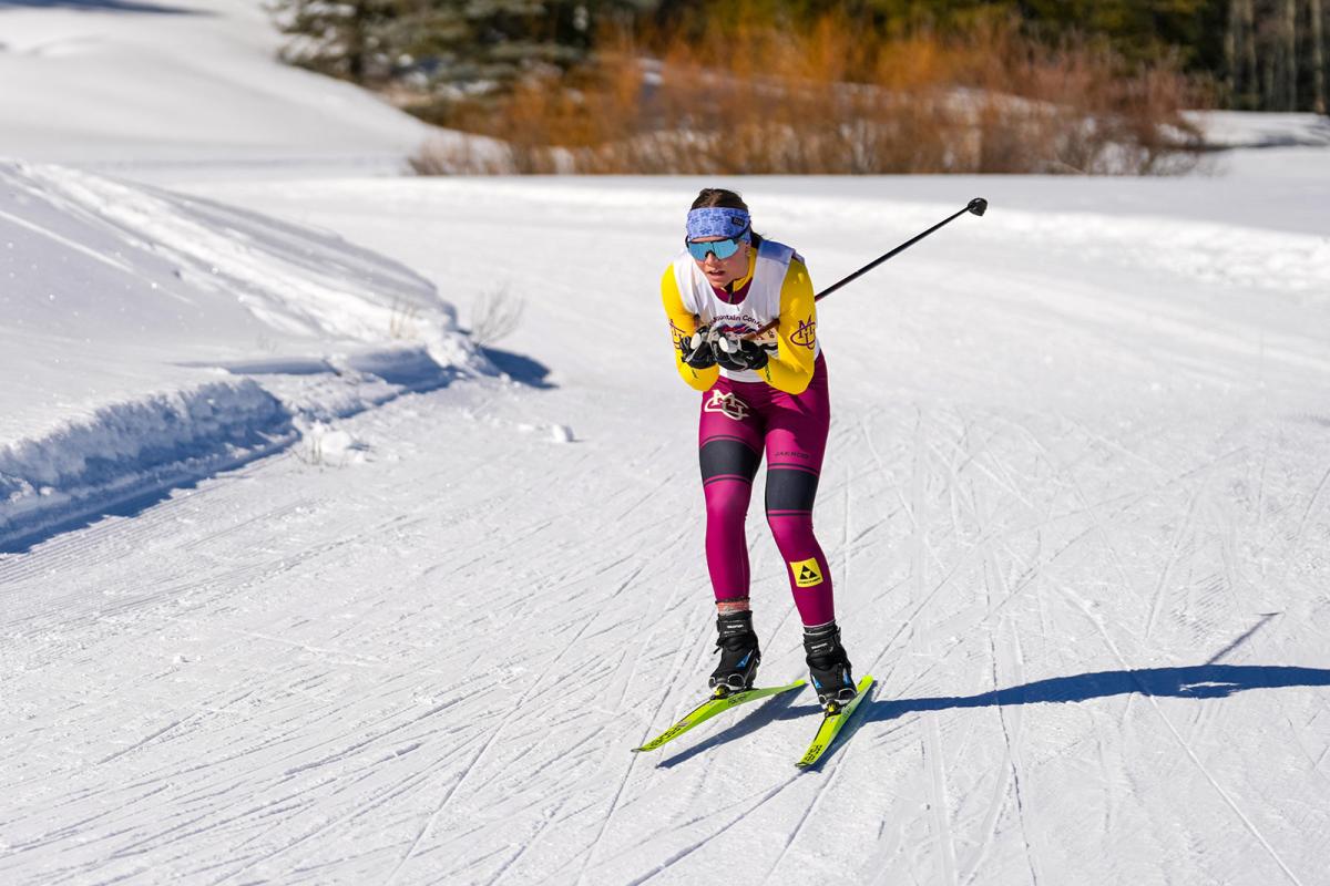 10K Skate, USCSA Western Colorado University Invitational in Crested Butte, CO, February 2026.