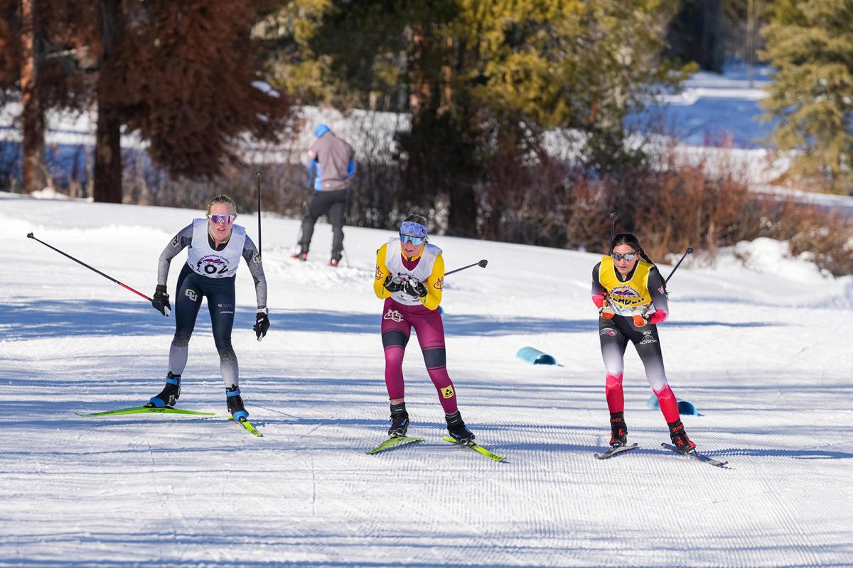 10K Skate, USCSA Western Colorado University Invitational in Crested Butte, CO, February 2026.